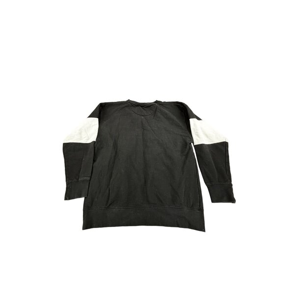 Vtg Konkrete Kids Cheer Squad Fan Cloth Sweatshirt Black/White Adult Large - Picture 2 of 9